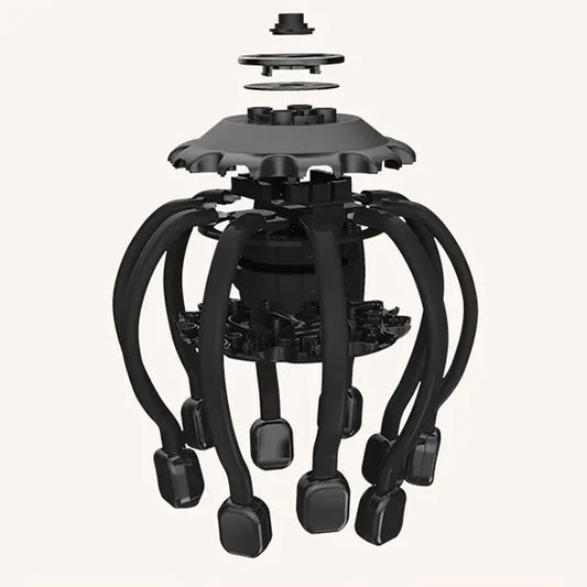 Massager inteligente elétrico para a cabeça - OctoRelax