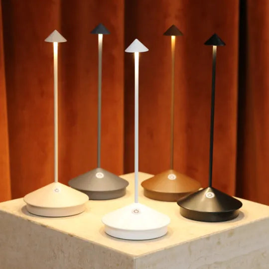 Conjunto de Luminárias de Mesa LED Sem Fio – ClarityGlow (disponível em conjuntos de 2, 4 ou 6)