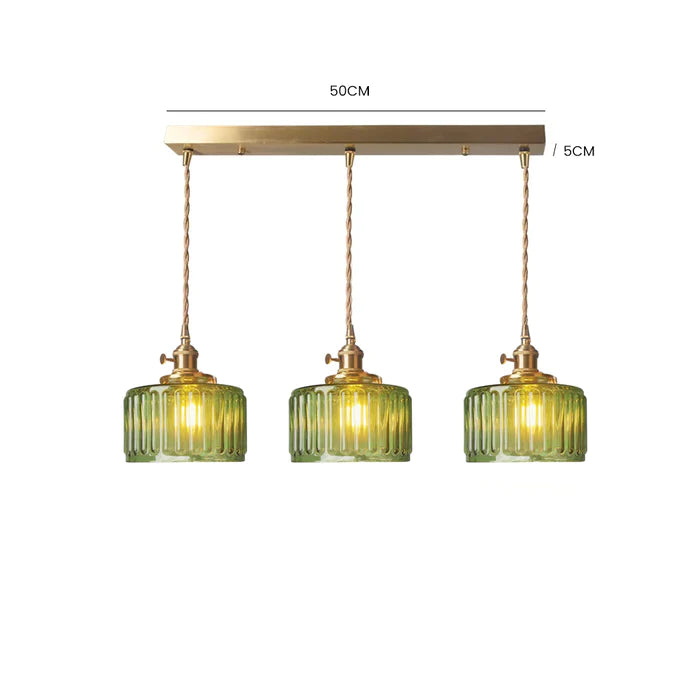 Lustre de Cristal Vintage - Celeste