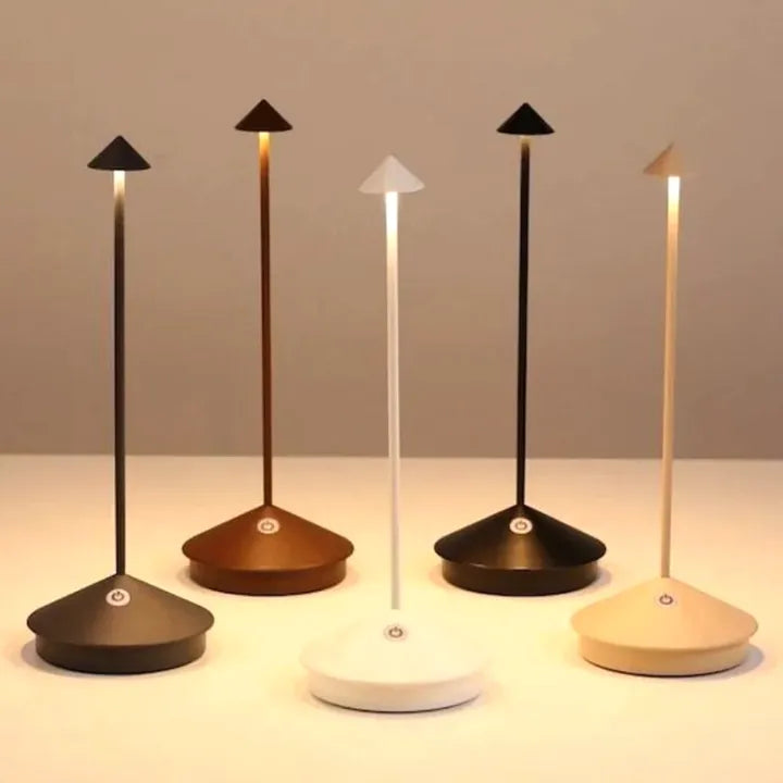 Conjunto de Luminárias de Mesa LED Sem Fio – ClarityGlow (disponível em conjuntos de 2, 4 ou 6)