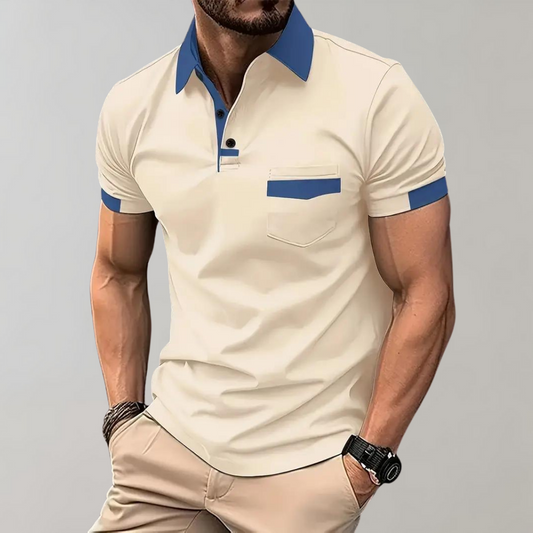 Camisa polo moderna para homens - Leo