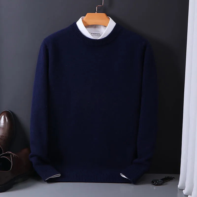 Pulôver de cashmere luxuoso para homens - Oliver