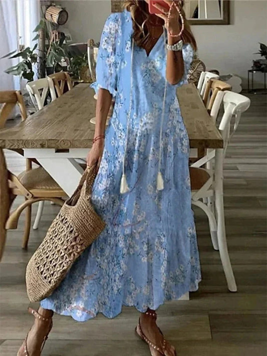 Vestido Boho Longo - Luna