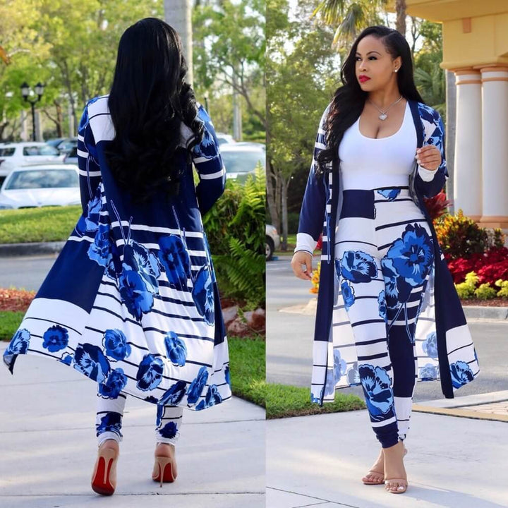 Ladies' Kimono Set with Trousers – Yasmin