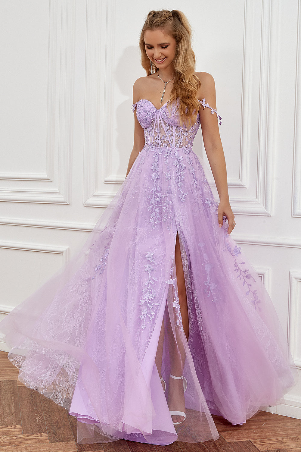 Vestido de baile em linha A elegante - Sophie