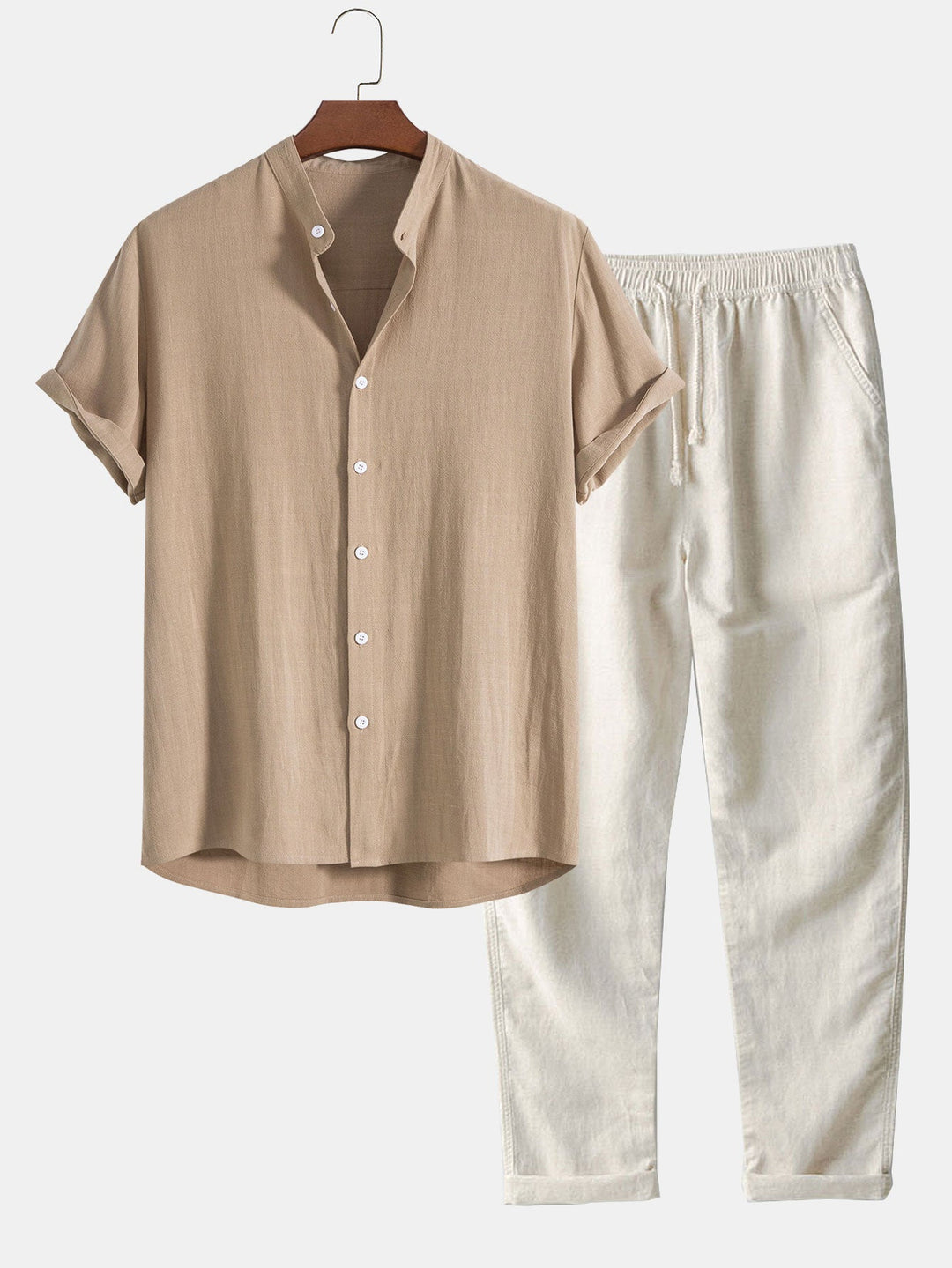 Conjunto de camisa e calça de linho - Antonio