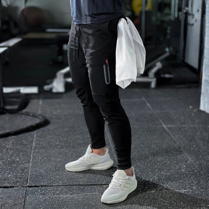 Men's Sports Trousers with Stretch and Pockets – Dario