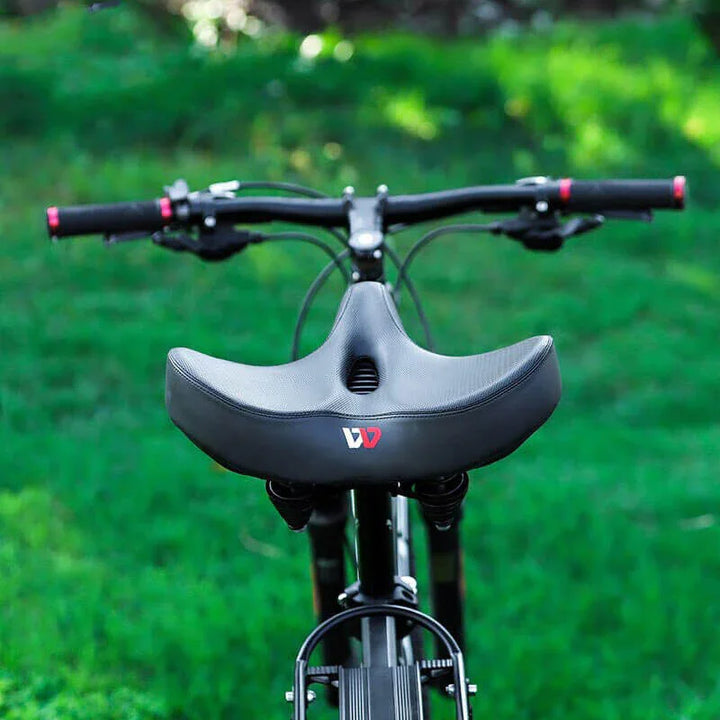 Selim de bicicleta extra largo contra dores no selim - ComfortRide