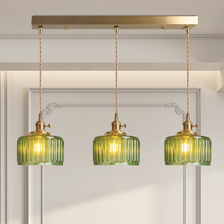Lustre de Cristal Vintage - Celeste