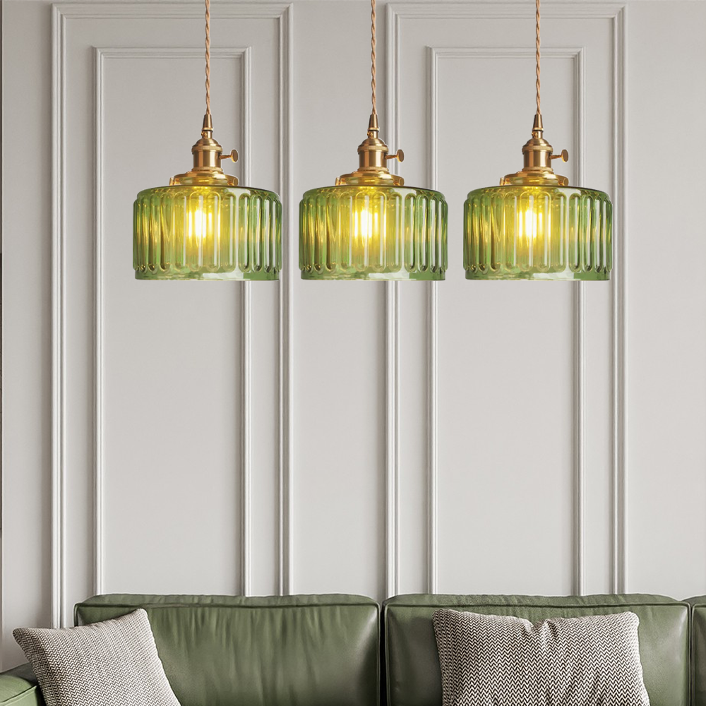 Lustre de Cristal Vintage - Celeste