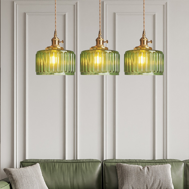 Lustre de Cristal Vintage - Celeste