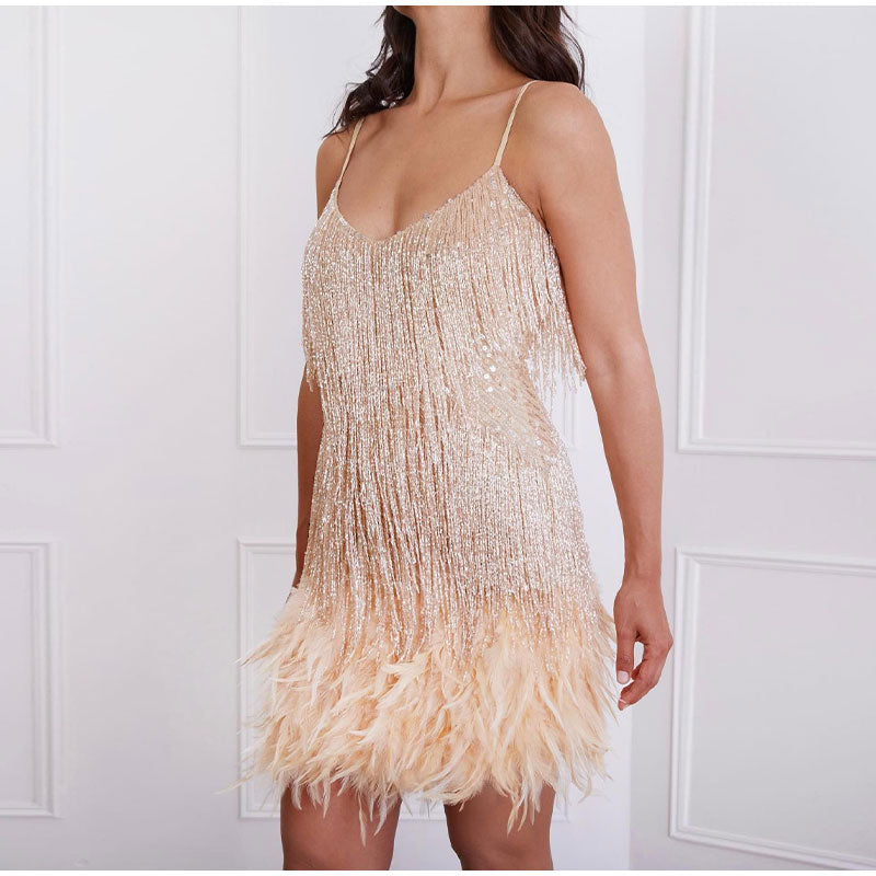 Sascha Glitter vestido de verão para mulheres | Estiloso e Brilhante