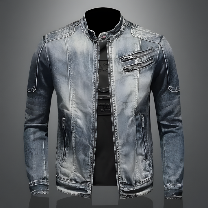 Jaqueta de Jeans Vintage para Homens - Maverick