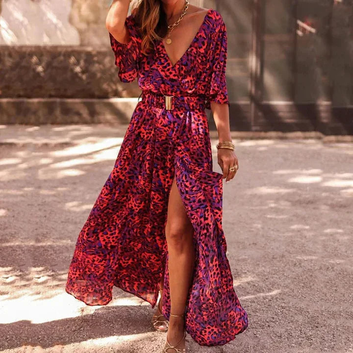 Maxi-Vestido Envelope | Modelagem Lisonjeira | Confortável