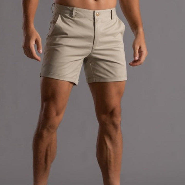 Breathable cotton chino shorts – Sandro