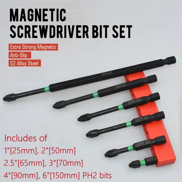 Conjunto de bits de chave de fenda magnéticos - MagniDrive