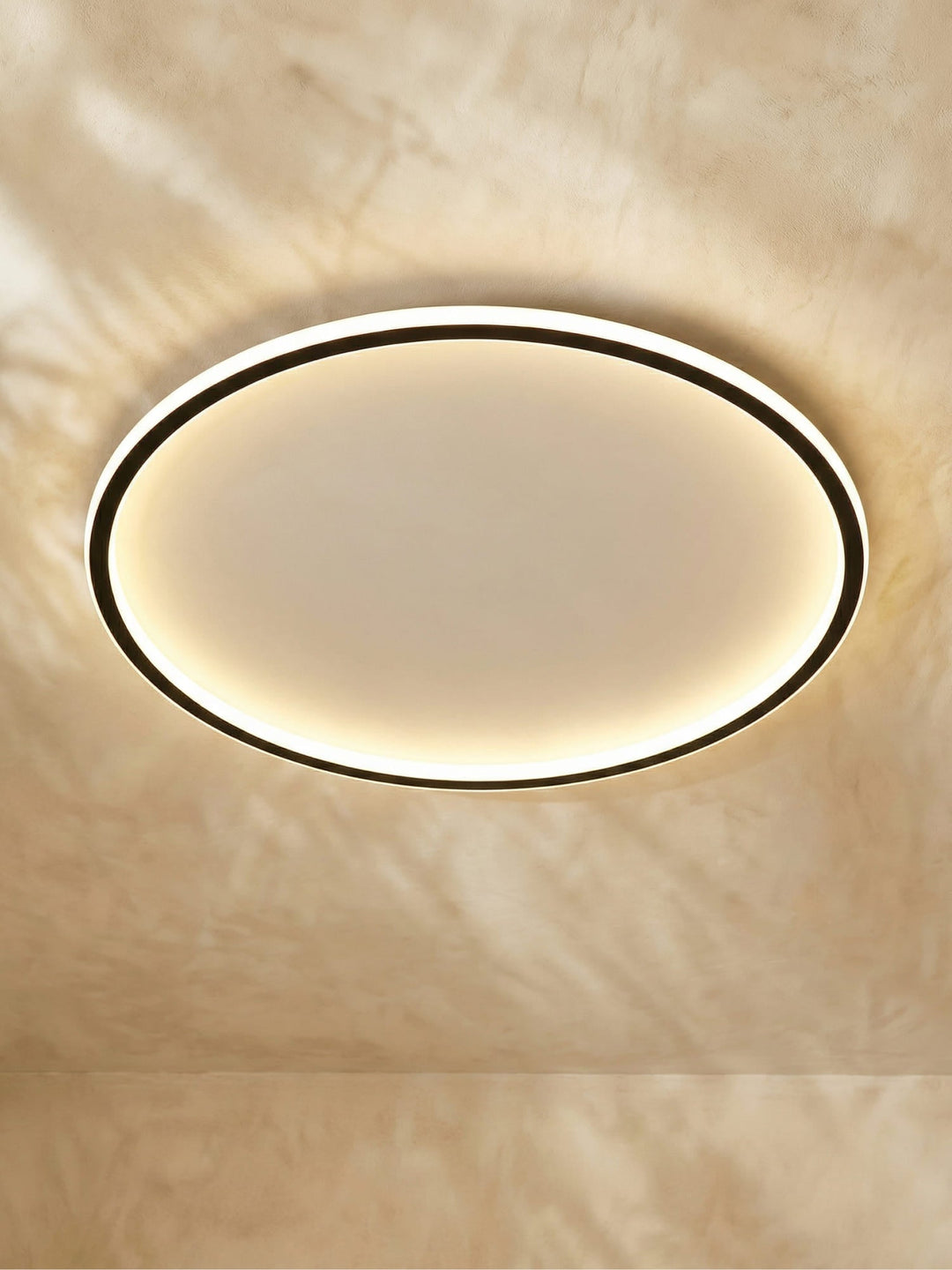 Scandinavian Round Ceiling Lamp - AuroraSphere