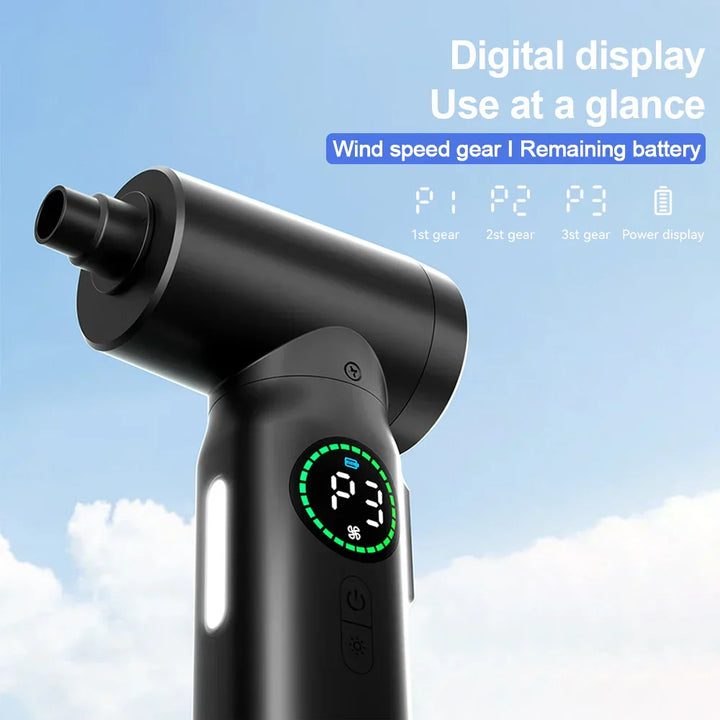 2-in-1 Portable Air Dust Vacuum and Blower with LED Light (7500mAh) - AirMaster-Style 1-Nora Luxe