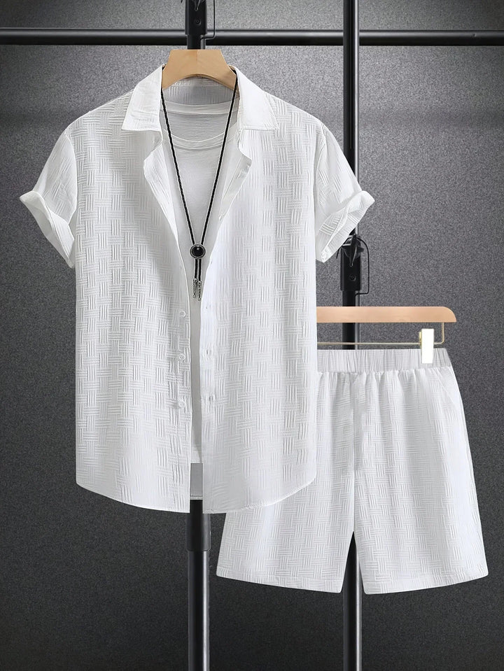 2-Piece Men's Outfit - Rafael-White-S-The Livary