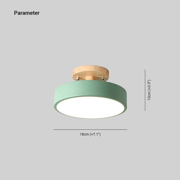 Luz de teto LED moderna - LunaLux