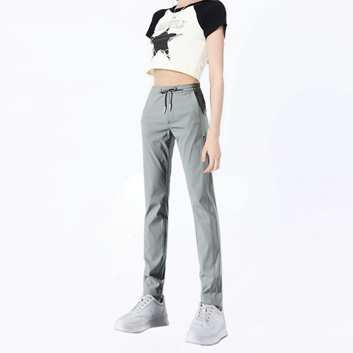 2025 New Models Unisex Quick-Dry Stretch Trousers-Light green (Female)-3XL-Nora Luxe