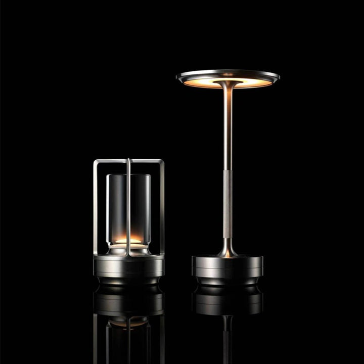 Lâmpada de mesa LED com toque estilo japonês - ZenLight