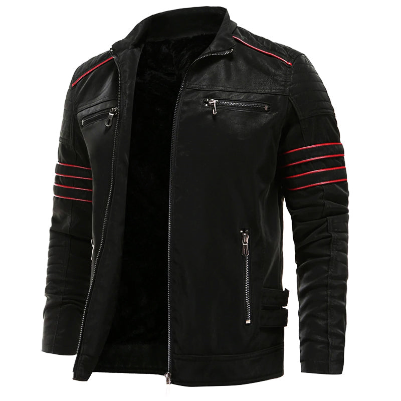 Titanium Rogue Jaqueta de couro - Hugh