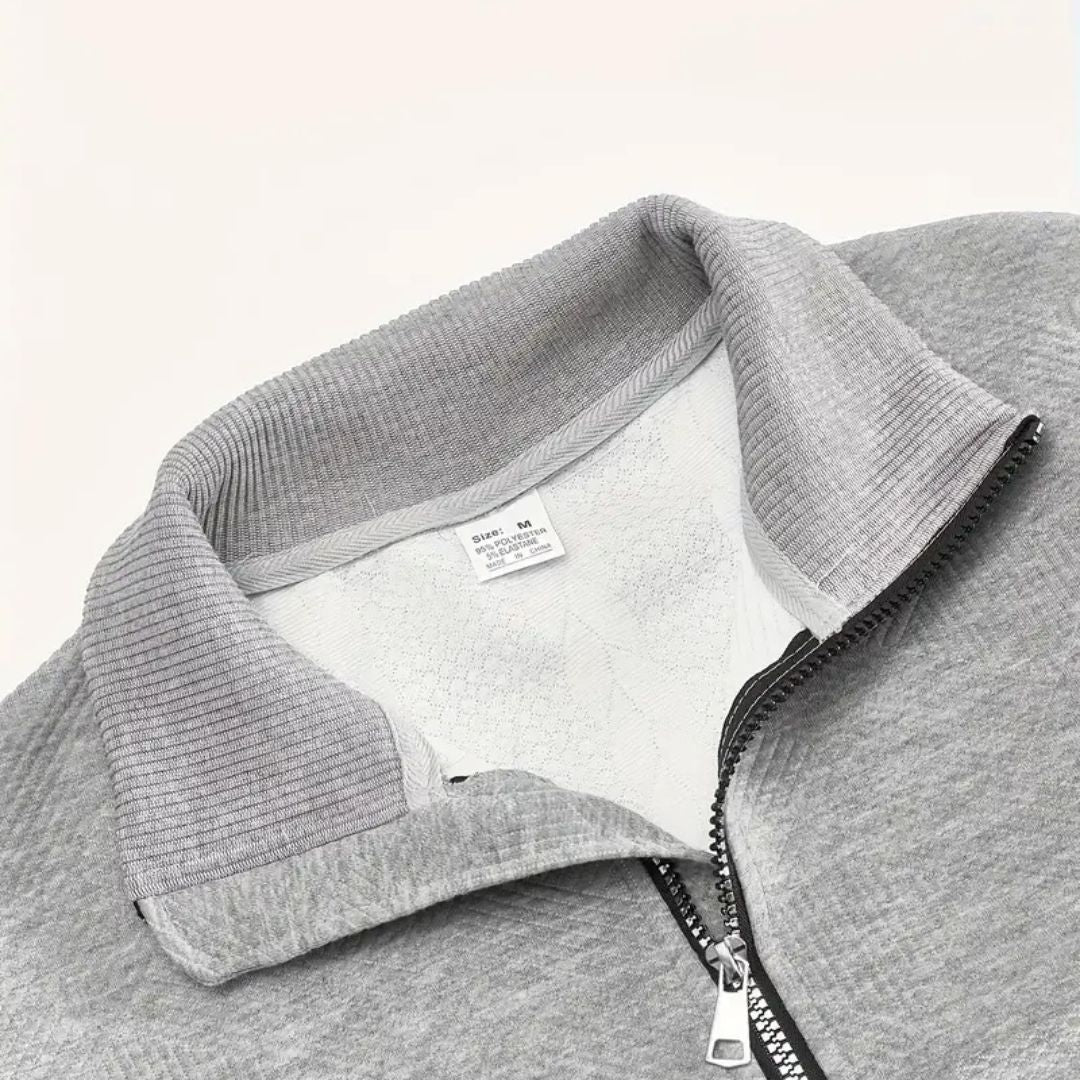 Men's pullover with cashmere merino wool – Autumn Magic Severin