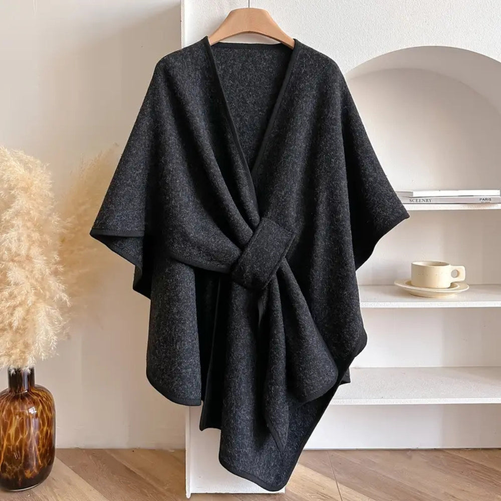 Ladies Wrap Scarf with Windproof Design – Celeste