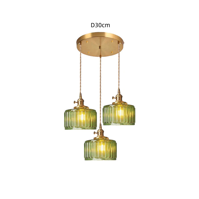 Lustre de Cristal Vintage - Celeste
