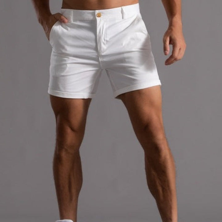 Breathable cotton chino shorts – Sandro