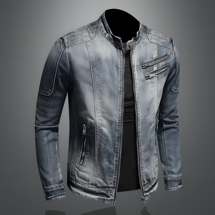 Jaqueta de Jeans Vintage para Homens - Maverick