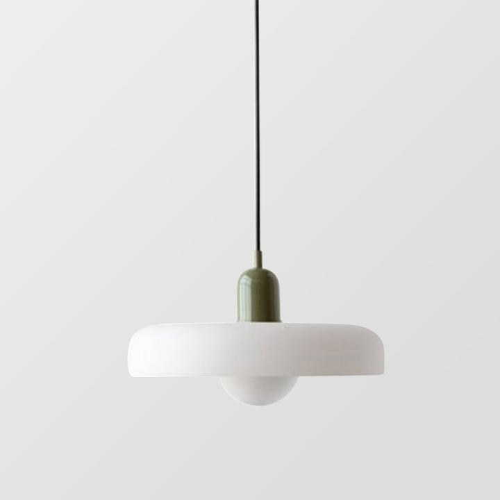 Luminária colorida no estilo Bauhaus - StiloGlas