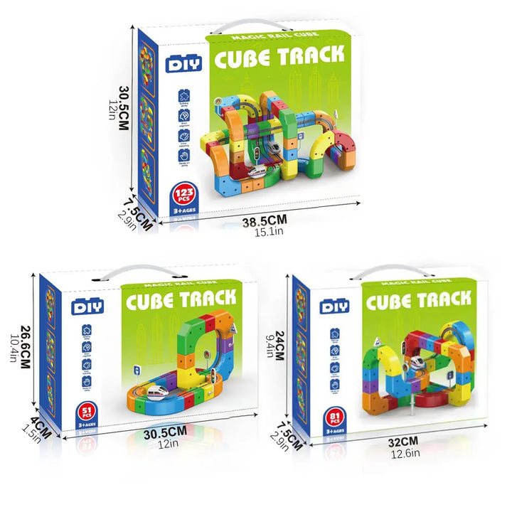 3D Flexible Railway Building Kit - Zoomdex