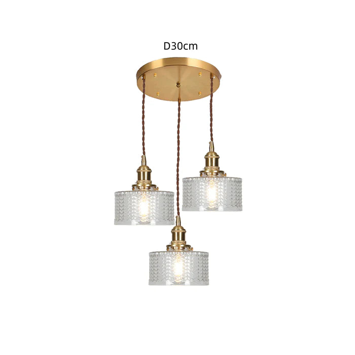 Lustre de Cristal Vintage - Celeste