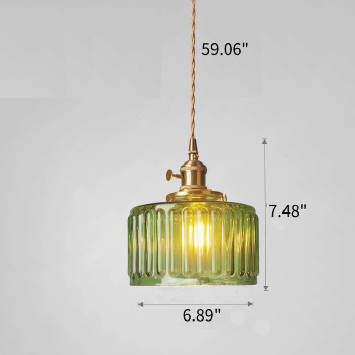 Lustre de Cristal Vintage - Celeste