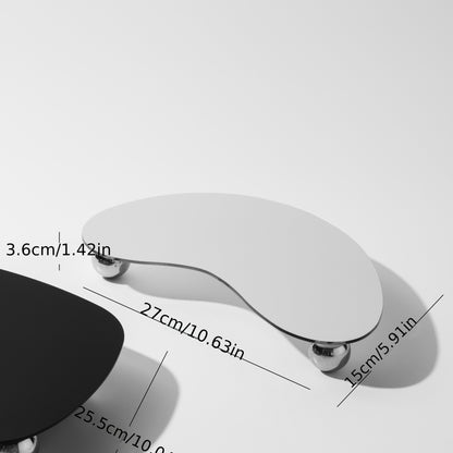 Bandeja de acrílico geométrica - Para velas e varetas aromáticas - Aurelia