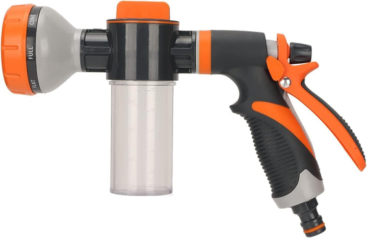 Garden Watering Foam Sprayer 8 Modes High Pressure Hand Shower
