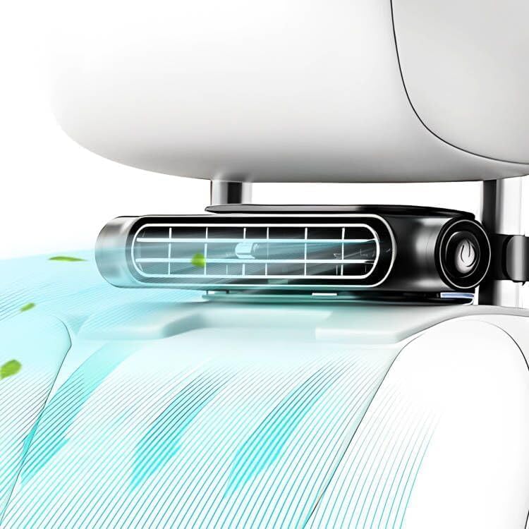 3 Speeds USB Car Cooling Fan & Headrest Mount – AutoBreeze (1+1 FREE)