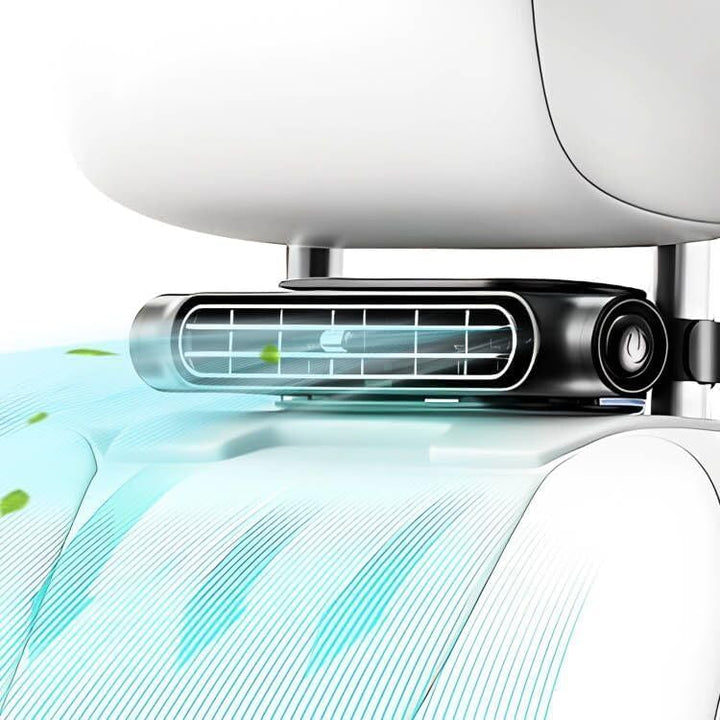 3 Speeds USB Car Cooling Fan & Headrest Mount – AutoBreeze (1+1 FREE)