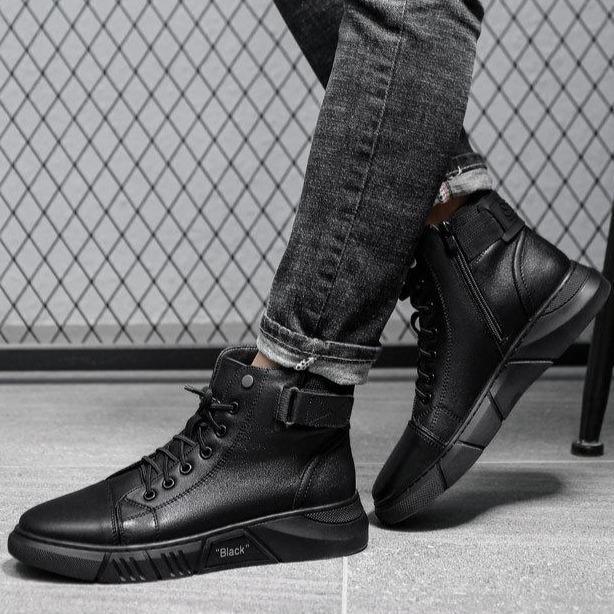Sapatos de couro para homens - PrimeWalk