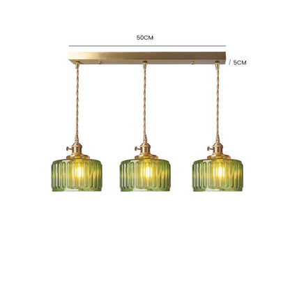 Lustre de Cristal Vintage - Celeste