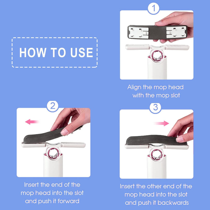 Portable Self-Squeeze Mini Mop – Arivon
