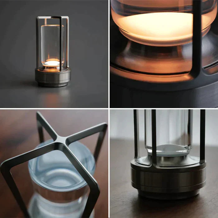 Lâmpada de Mesa de Cristal de Luxo - LumiCrystal
