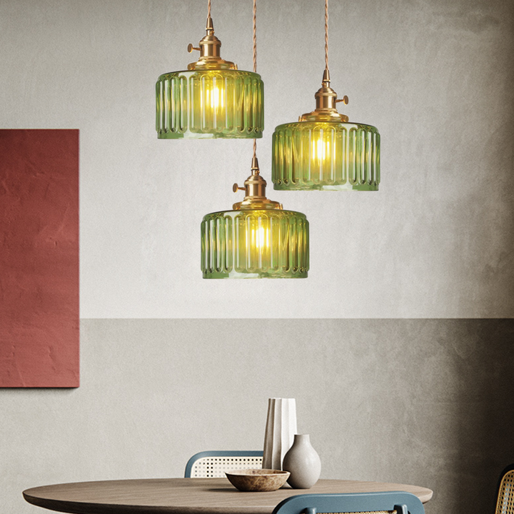 Lustre de Cristal Vintage - Celeste