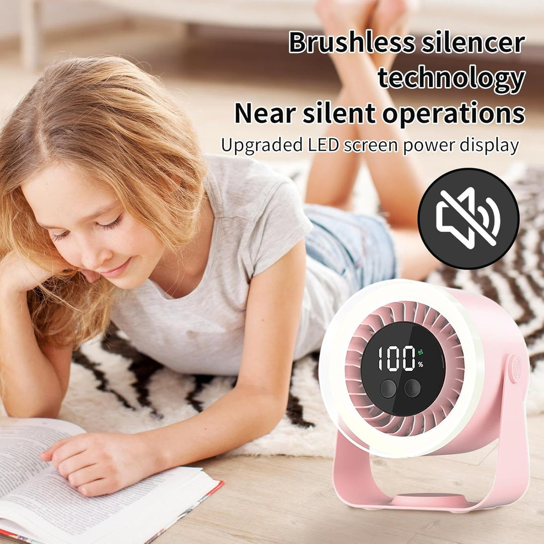 Quiet Desk Fan – Auralis