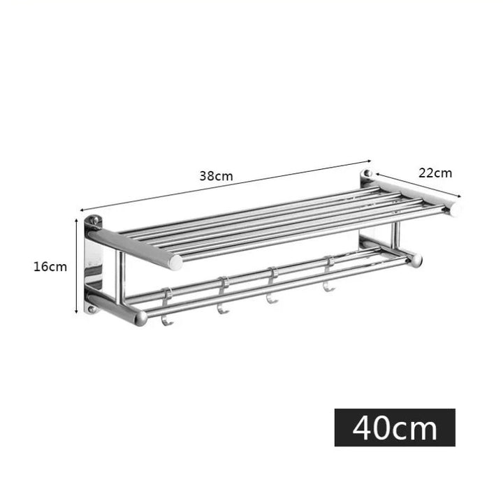 Stylish Stainless Steel Towel Rack - AeroRack