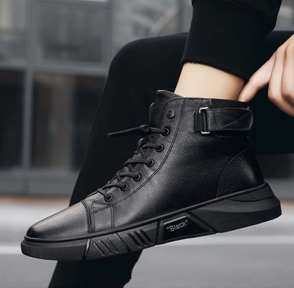 Sapatos de couro para homens - PrimeWalk