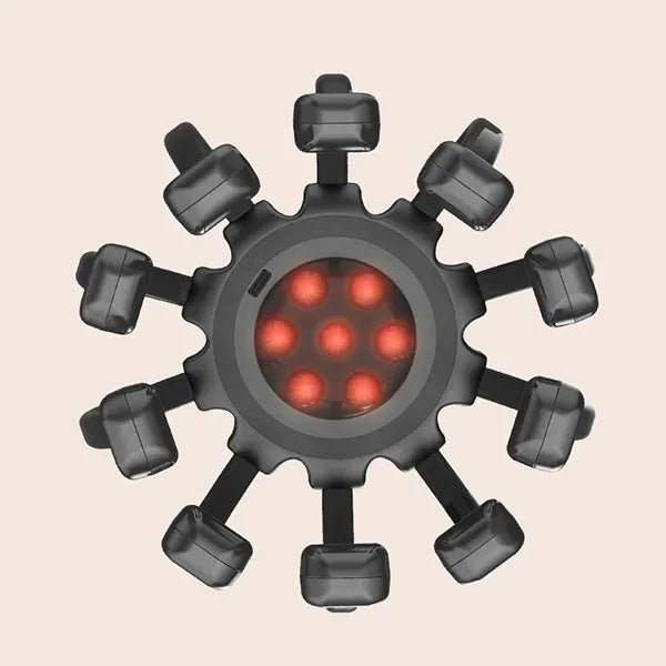 Massager inteligente elétrico para a cabeça - OctoRelax