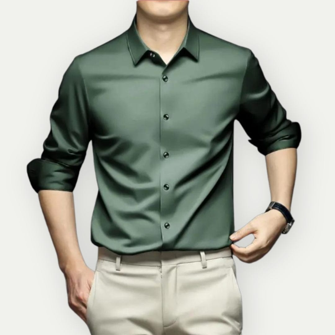 Wrinkle-Free and Iron-Free Men's Shirt – Milan